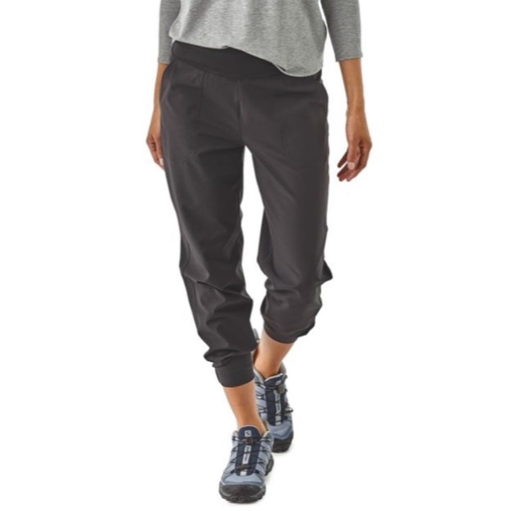 Patagonia Happy Hike Studio Pants, Black Womens XS